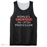 World's Greatest Jiu Jitsu Professor Mesh Reversible Basketball Jersey Tank thumb 0