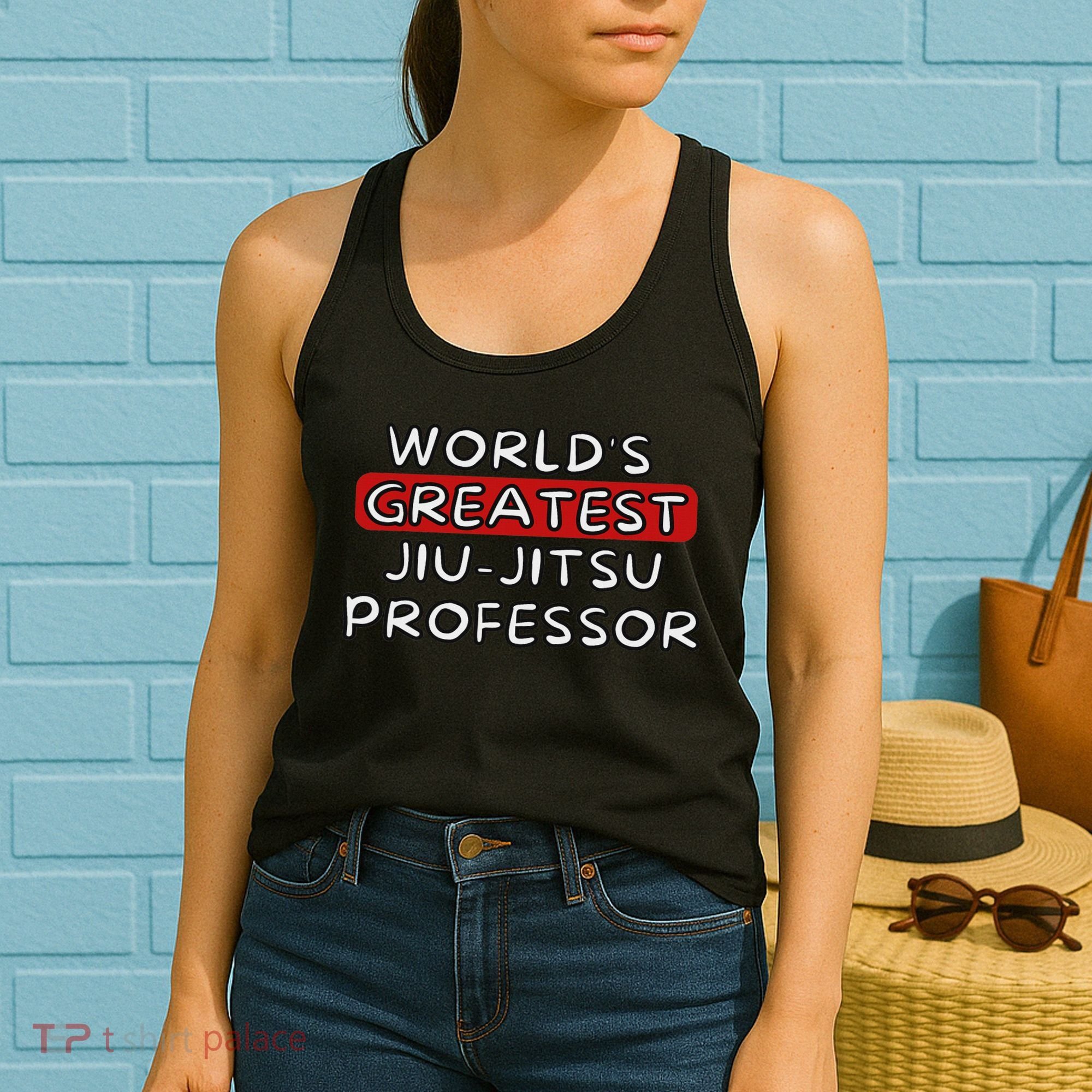 World's Greatest Jiu Jitsu Professor Women's Tank Top