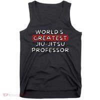 World's Greatest Jiu Jitsu Professor Tank Top thumb 0