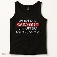 World's Greatest Jiu Jitsu Professor Tank Top thumb 2