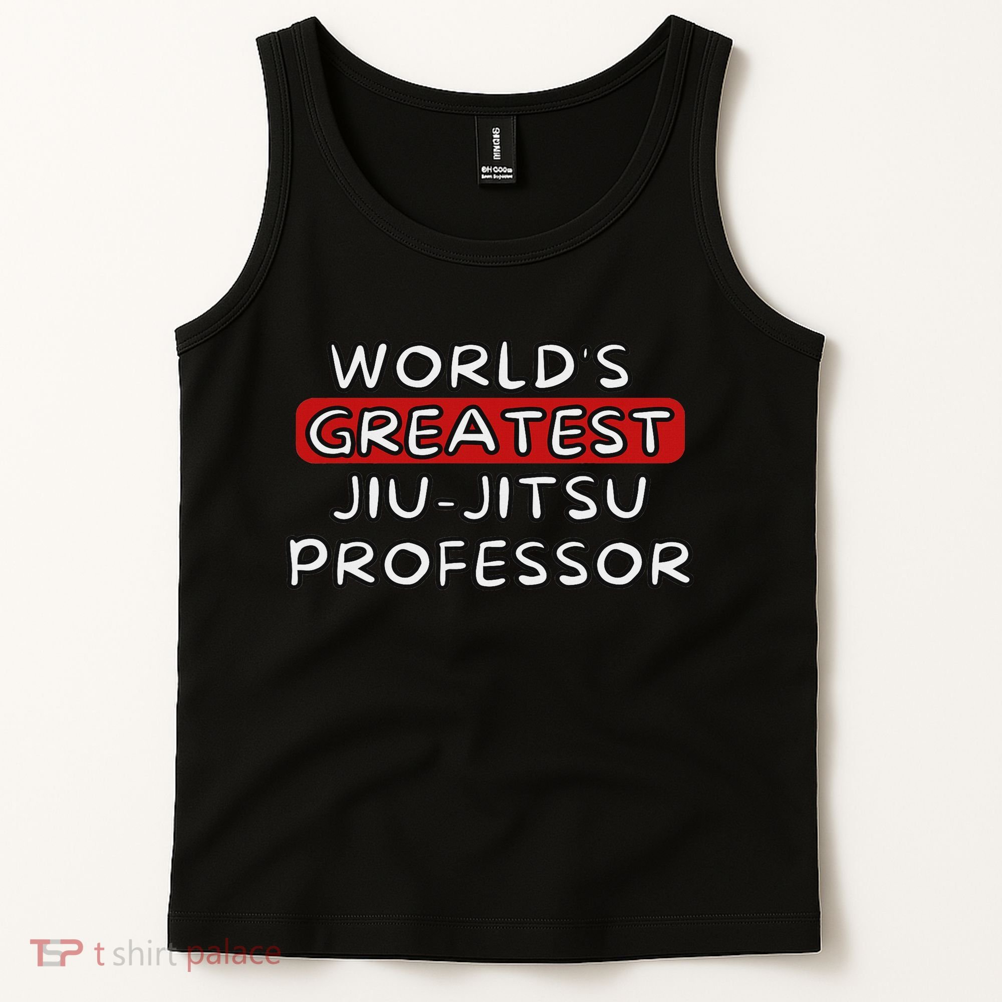 World's Greatest Jiu Jitsu Professor Tank Top
