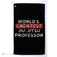 World's Greatest Jiu Jitsu Professor Golf Towel thumb 0