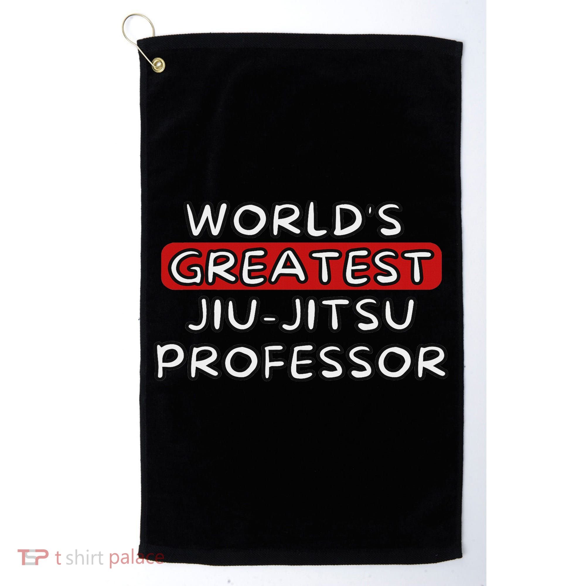 World's Greatest Jiu Jitsu Professor Golf Towel