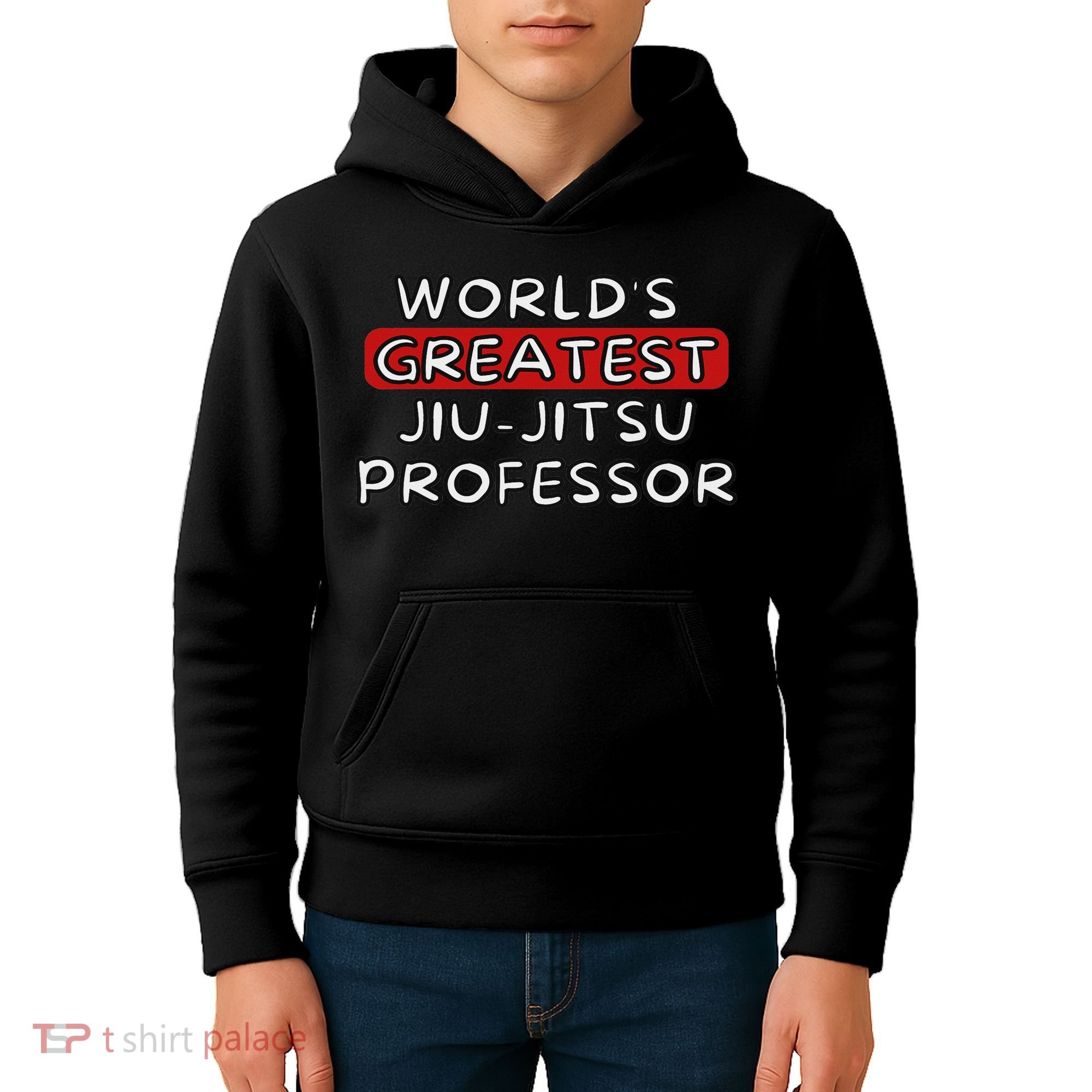 World's Greatest Jiu Jitsu Professor Kids Hoodie