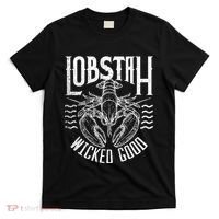 Wicked Good Lobstah Funny Maine Boston Cape Cod Lobster T-Shirt thumb 0