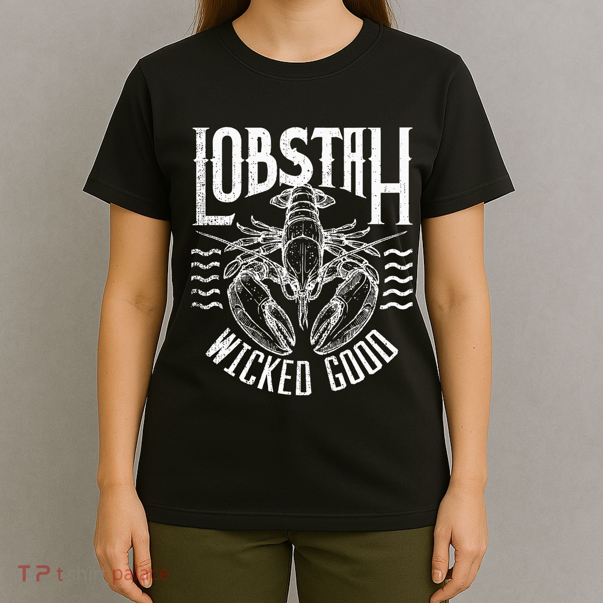Wicked Good Lobstah Funny Maine Boston Cape Cod Lobster T-Shirt