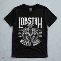 Wicked Good Lobstah Funny Maine Boston Cape Cod Lobster T-Shirt thumb 5