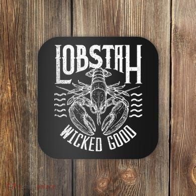 Wicked Good Lobstah Funny Maine Boston Cape Cod Lobster Coaster