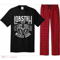 Wicked Good Lobstah Funny Maine Boston Cape Cod Lobster Pajama Set thumb 0