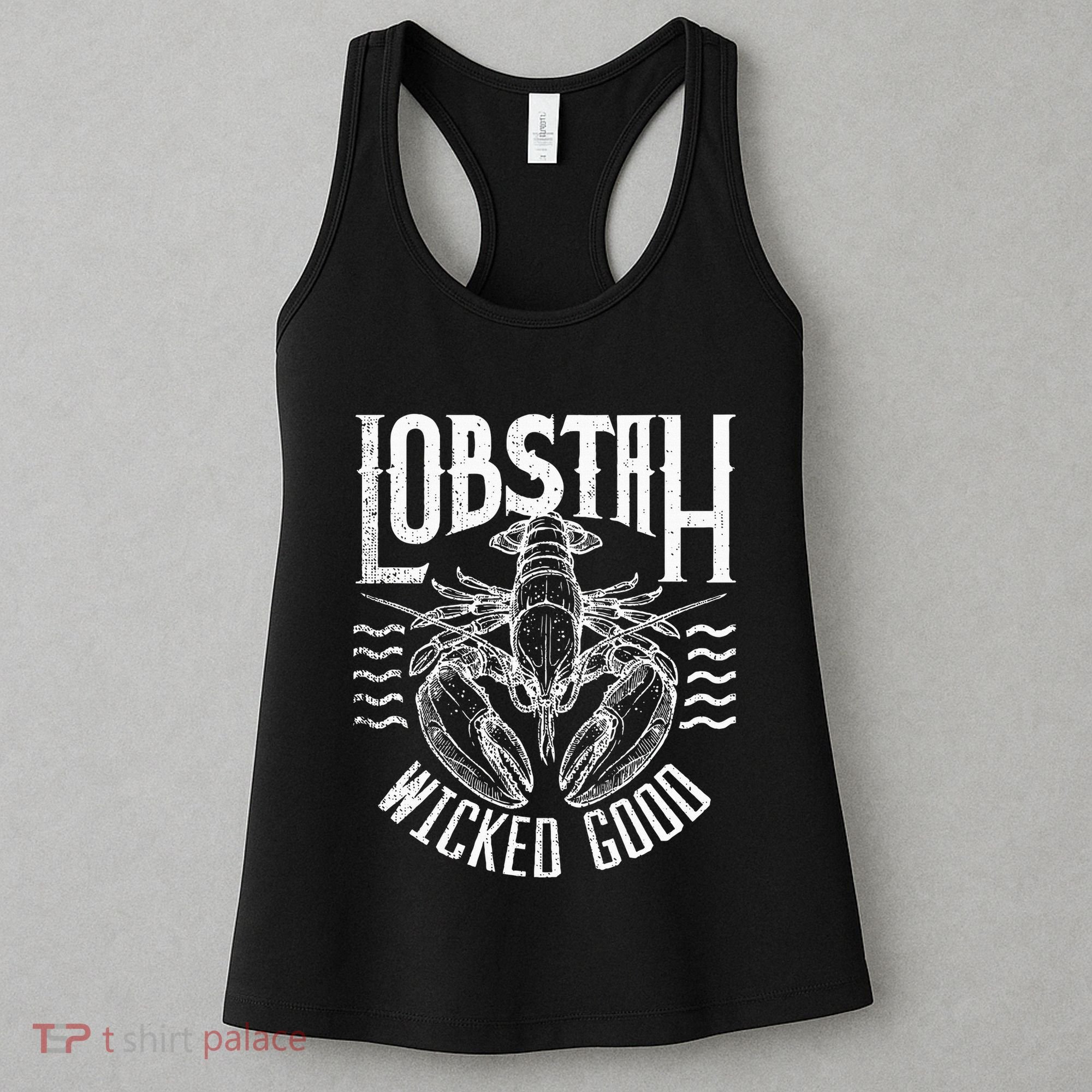 Wicked Good Lobstah Funny Maine Boston Cape Cod Lobster Women's Tank Top