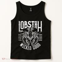 Wicked Good Lobstah Funny Maine Boston Cape Cod Lobster Tank Top thumb 2