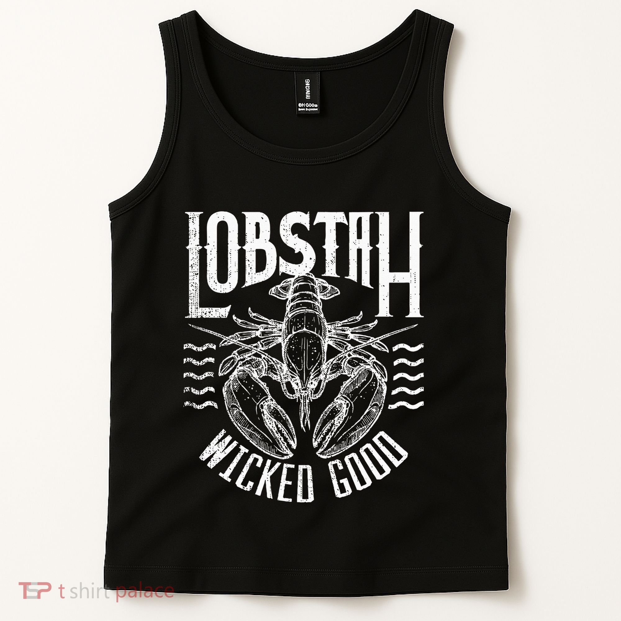 Wicked Good Lobstah Funny Maine Boston Cape Cod Lobster Tank Top