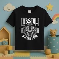 Wicked Good Lobstah Funny Maine Boston Cape Cod Lobster Toddler T-Shirt thumb 3