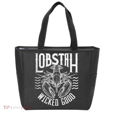 Wicked Good Lobstah Funny Maine Boston Cape Cod Lobster Tote Bag