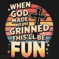 When God Made Me He Said This Will Be Fun Funny Quote Women's Hoodie thumb 2