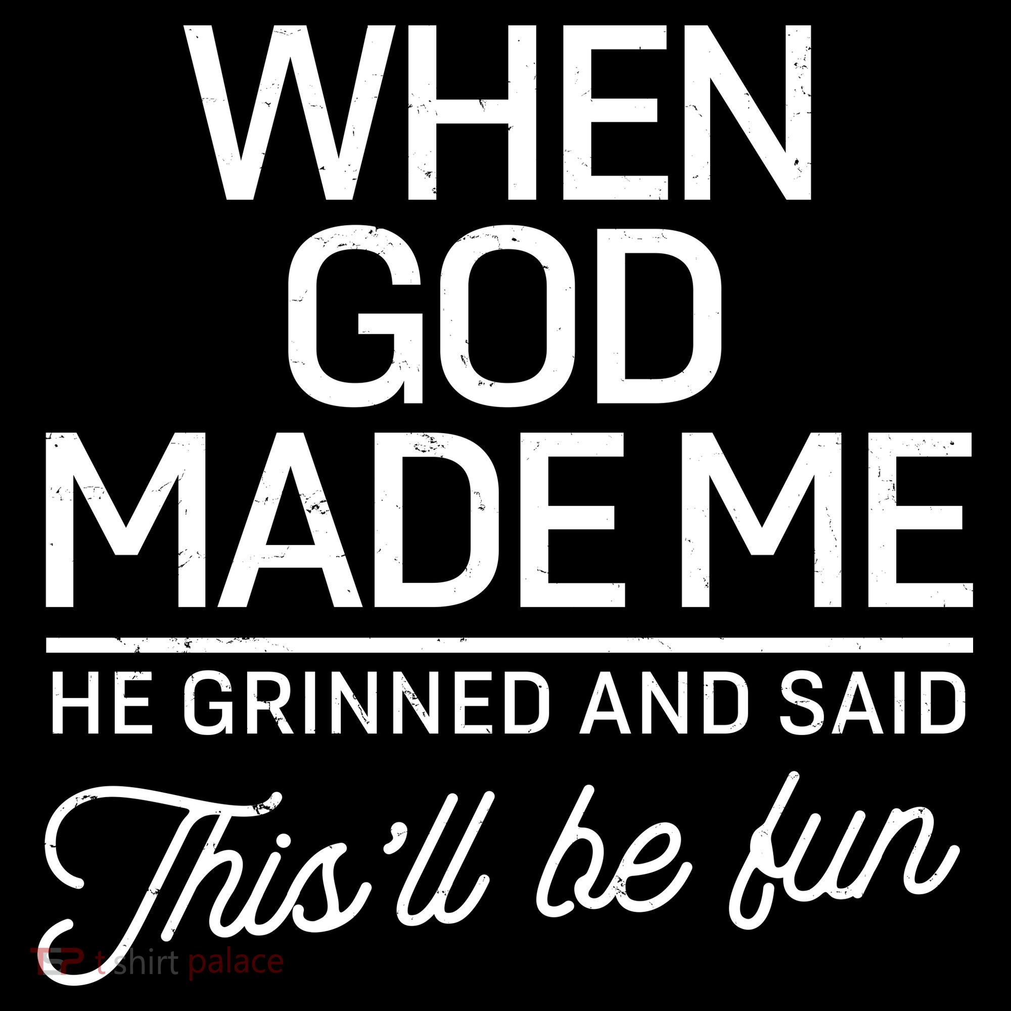 When God Made Me He Said This'll Be Fun Women's Hoodie