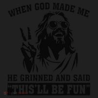 When God Made Me He Grinned And Said Thisll Be Fun Gift Beanie thumb 2