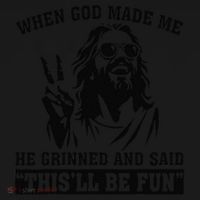 When God Made Me He Grinned And Said Thisll Be Fun Gift Women's Hoodie thumb 2