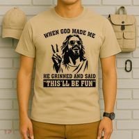 When God Made Me He Grinned And Said Thisll Be Fun Gift T-Shirt thumb 6