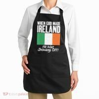 When God made Ireland he was showing off Irish Apron thumb 2