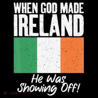 When God made Ireland he was showing off Irish Coffee Mug thumb 5