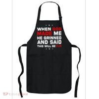 When God Made Me He Said Thisll Be Fun Quote Apron thumb 0