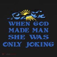 When God Made Man She Was Only Joking Toddler Hoodie thumb 2