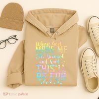 When God Made Me He Said This Will Be Fun Funny Quote Hoodie thumb 4