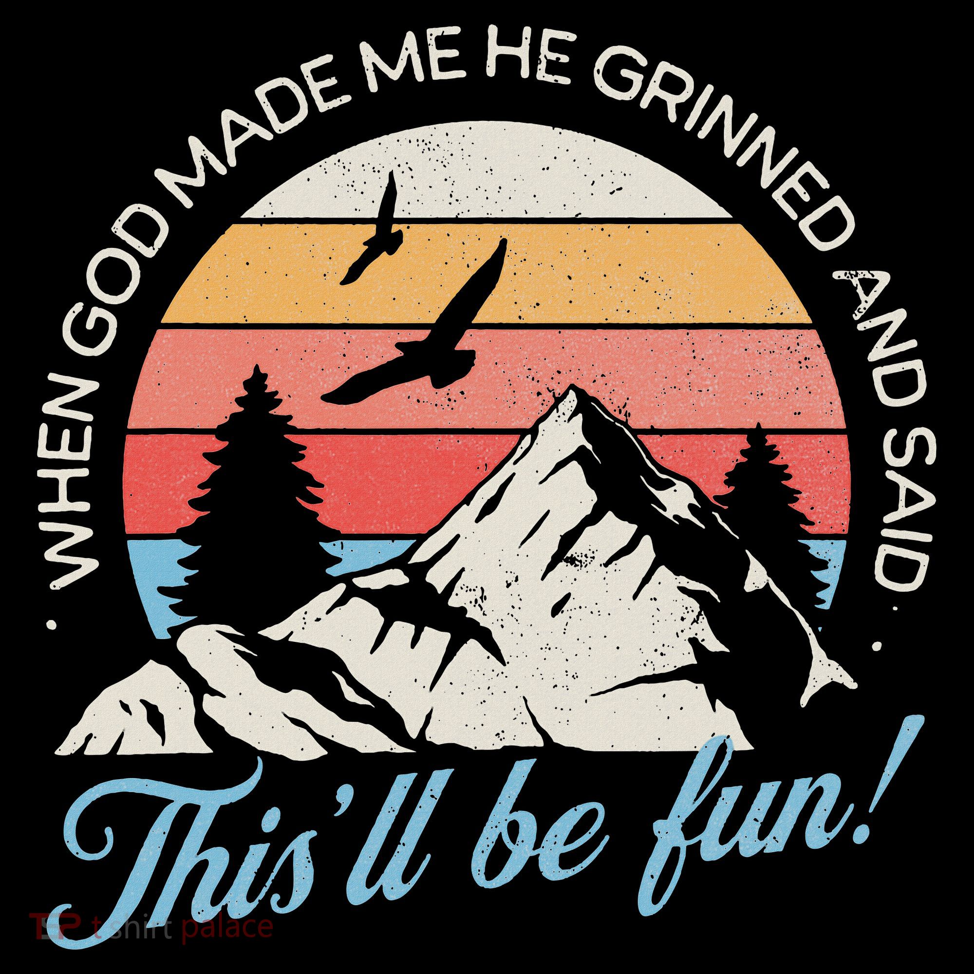 When God Made Me He Grinned And Said This'll Be Fun Women's Hoodie