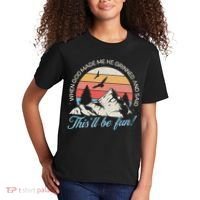 When God Made Me He Grinned And Said This'll Be Fun Kids T-Shirt thumb 2