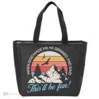 When God Made Me He Grinned And Said This'll Be Fun Tote Bag thumb 0