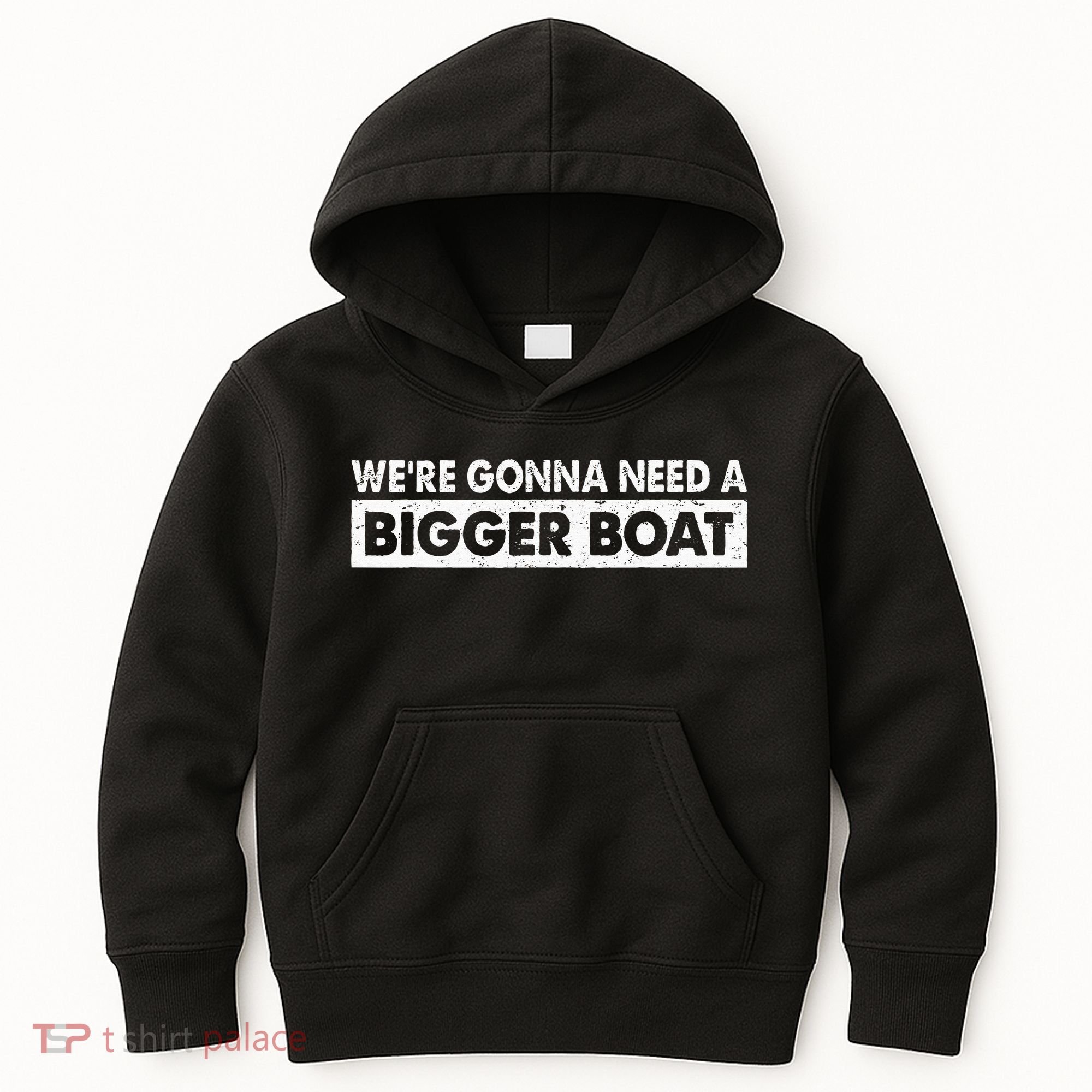 We're Gonna Need A Bigger Boat Funny Shark Lover Kids Hoodie