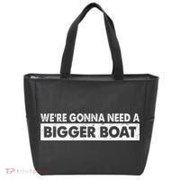 We're Gonna Need A Bigger Boat Funny Shark Lover Tote Bag thumb 0