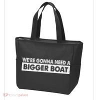 We're Gonna Need A Bigger Boat Funny Shark Lover Tote Bag thumb 3