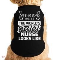 World's Greatest Nurse Best Nurse Ever Doggie Tank thumb 0
