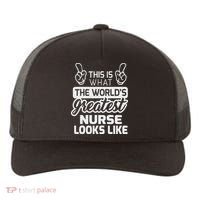 World's Greatest Nurse Best Nurse Ever Yupoong Adult 5-Panel Trucker Hat thumb 0