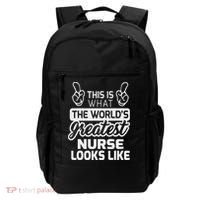 World's Greatest Nurse Best Nurse Ever Backpack thumb 0