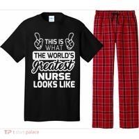 World's Greatest Nurse Best Nurse Ever Pajama Set thumb 0