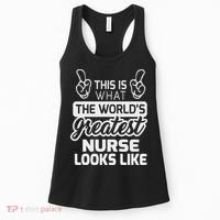 World's Greatest Nurse Best Nurse Ever Women's Tank Top thumb 0