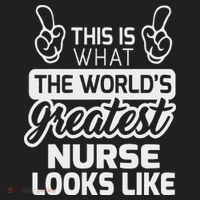 World's Greatest Nurse Best Nurse Ever Golf Towel thumb 3