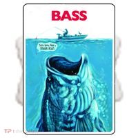 We're Gonna Need A Bigger Boat Bass Fishing Ceramic Ornament thumb 2