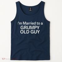 Warning Grumpy Old Guy IM Married To Be A Grumpy Old Guy Tank Top thumb 2
