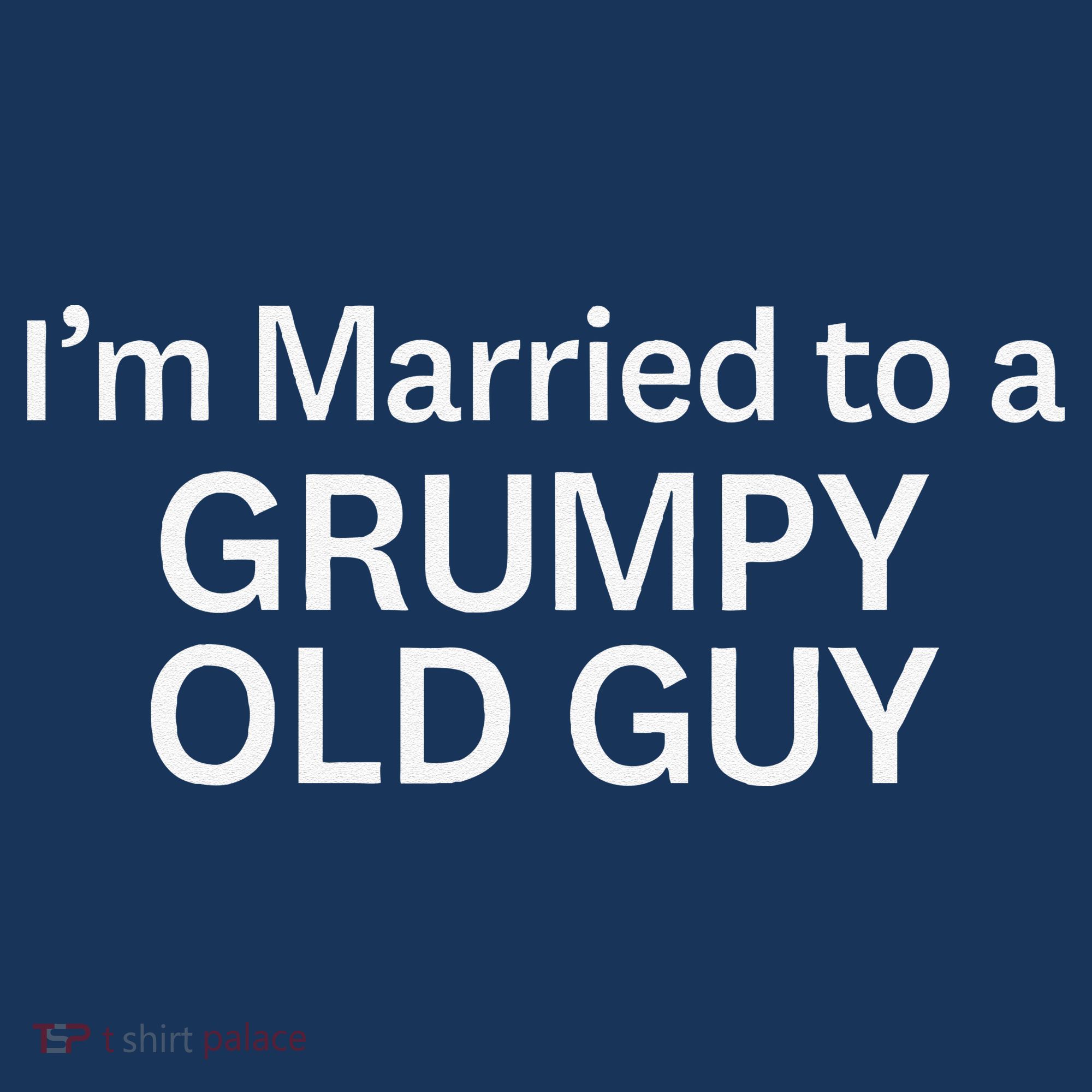Warning Grumpy Old Guy IM Married To Be A Grumpy Old Guy Tank Top