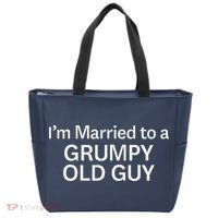 Warning Grumpy Old Guy IM Married To Be A Grumpy Old Guy Tote Bag thumb 0