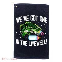 We've Got One In The Livewell Pregnancy Announcement Golf Towel thumb 0