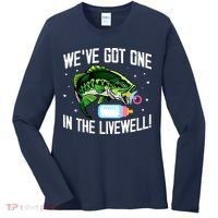 We've Got One In The Livewell Pregnancy Announcement Women's Long Sleeve Shirt thumb 0
