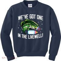 We've Got One In The Livewell Pregnancy Announcement Kids Sweatshirt thumb 0