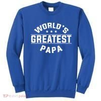 World's Greatest Papa Father's Day Gift Sweatshirt thumb 0