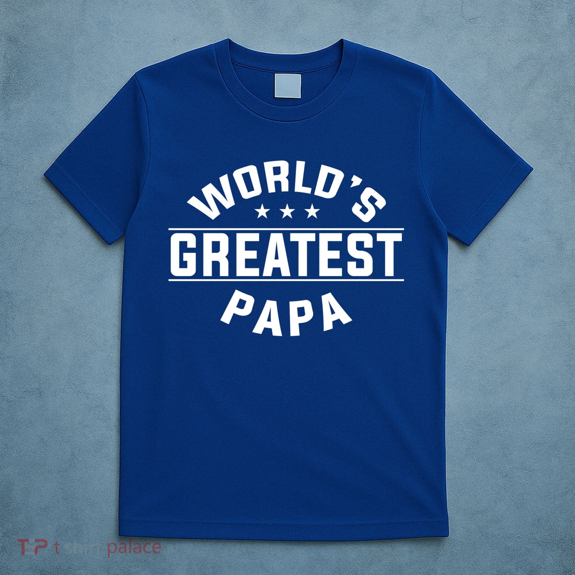 World's Greatest Papa Father's Day Gift T-Shirt
