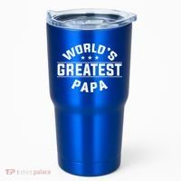 World's Greatest Papa Father's Day Gift Tumbler thumb 0